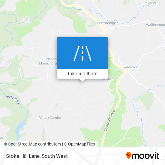 Stoke Hill Lane map