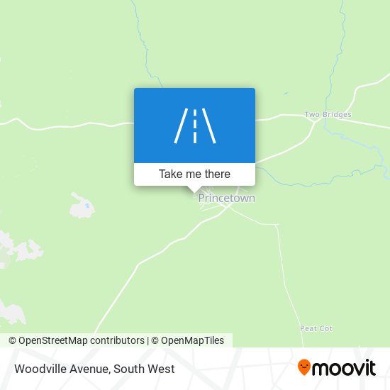 Woodville Avenue map