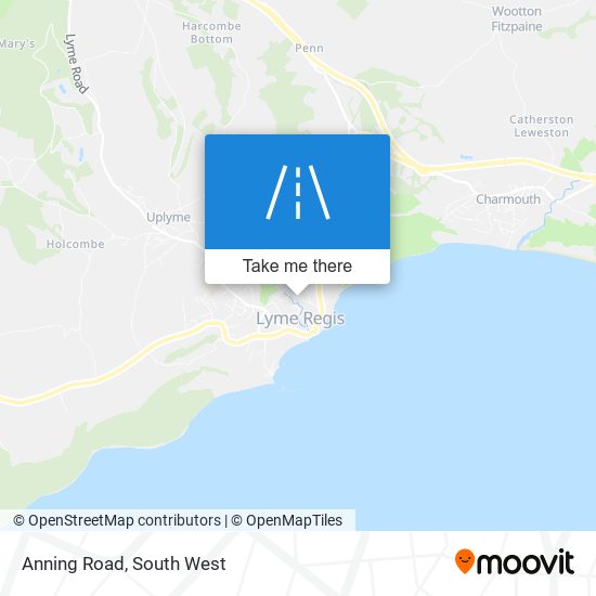 Anning Road map