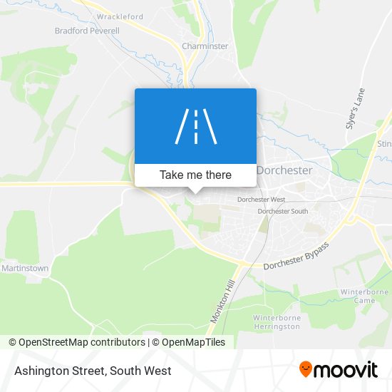 Ashington Street map