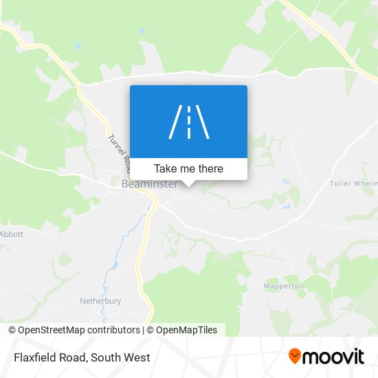 Flaxfield Road map