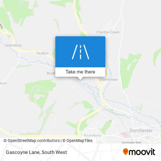 Gascoyne Lane map