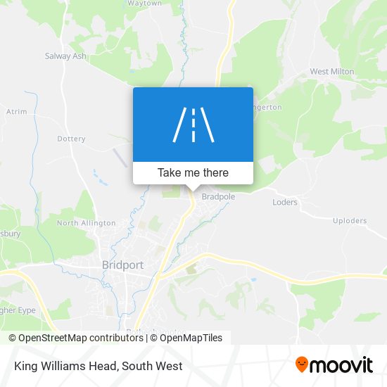 King Williams Head map