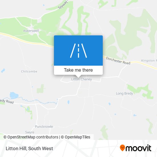 Litton Hill map