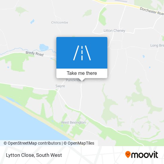 Lytton Close map