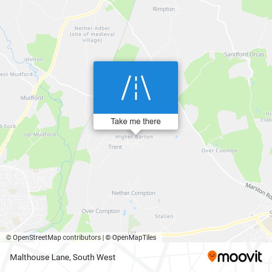 Malthouse Lane map