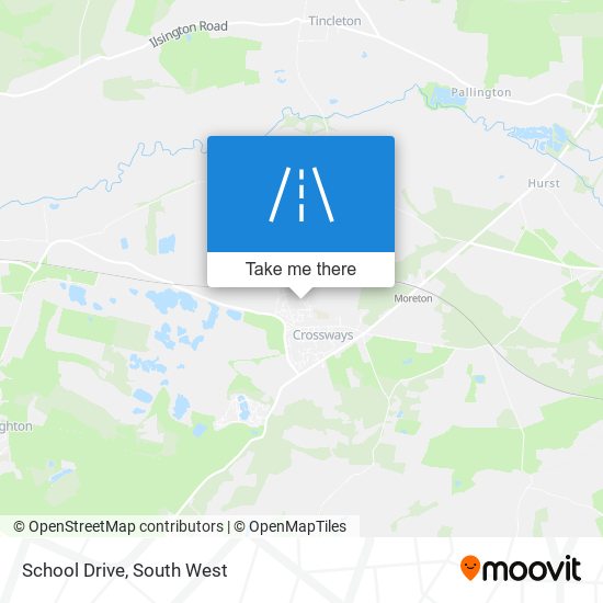 School Drive map