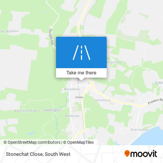 Stonechat Close map