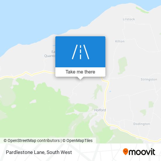 Pardlestone Lane map