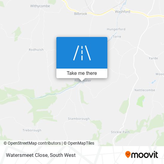 Watersmeet Close map