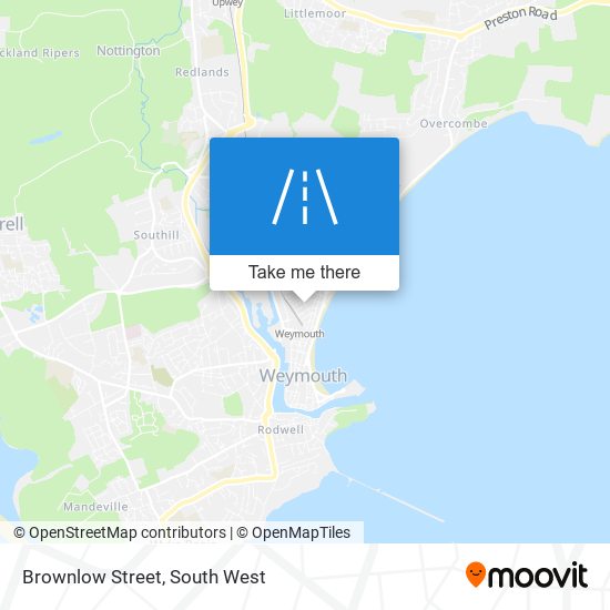 Brownlow Street map