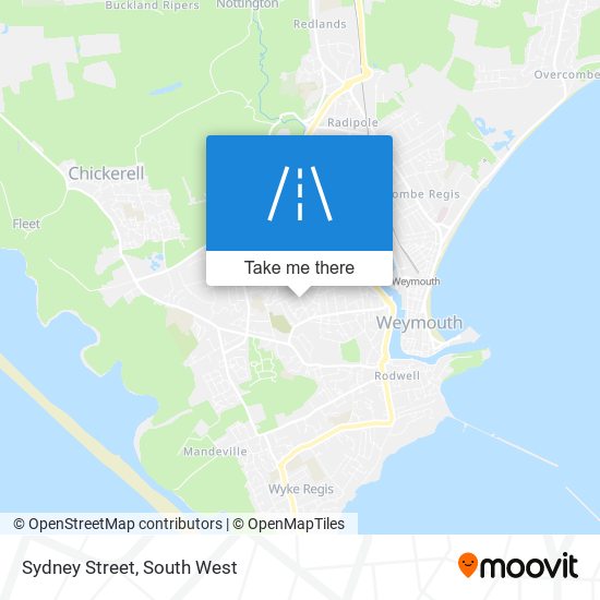 Sydney Street map