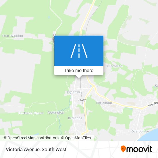 Victoria Avenue map