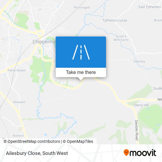 Ailesbury Close map