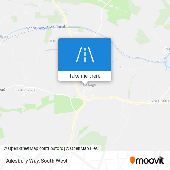 Ailesbury Way map