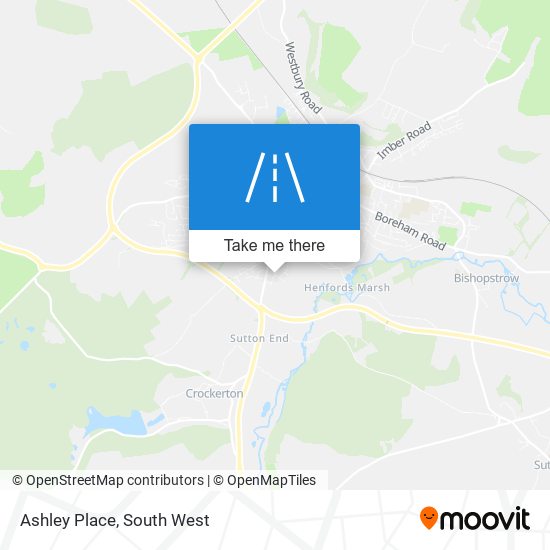 Ashley Place map
