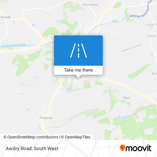 Awdry Road map