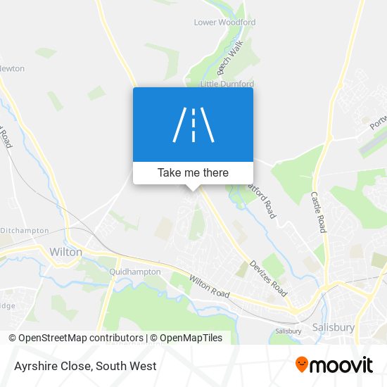 Ayrshire Close map