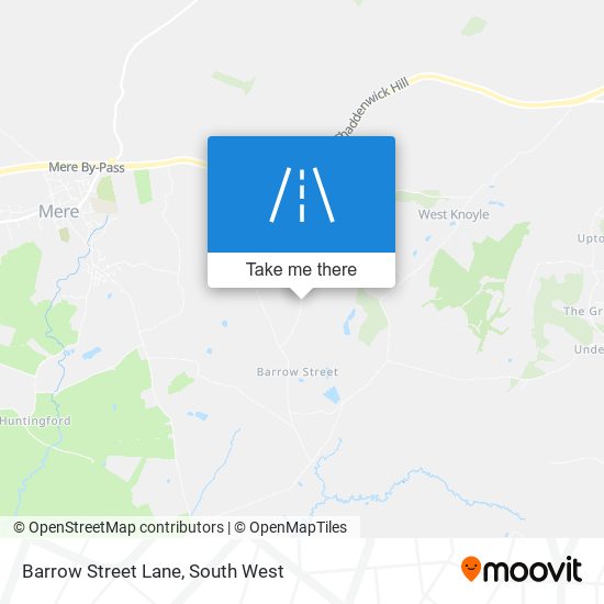 Barrow Street Lane map