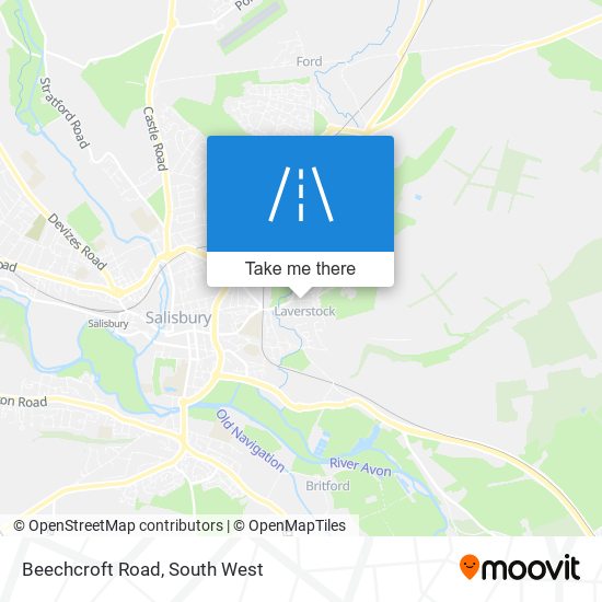 Beechcroft Road map