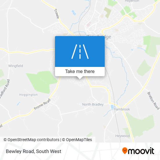 Bewley Road map