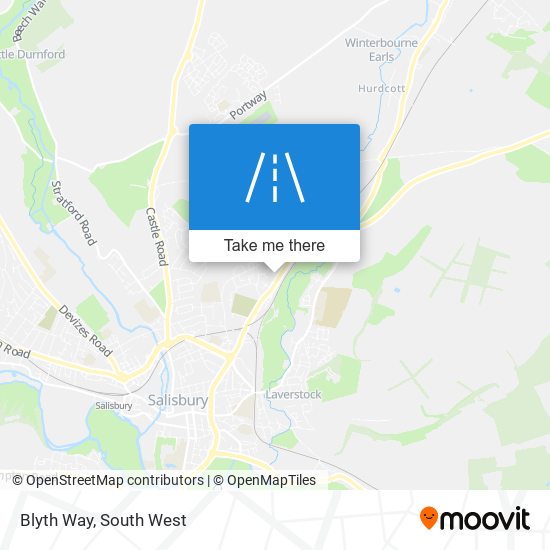 Blyth Way map