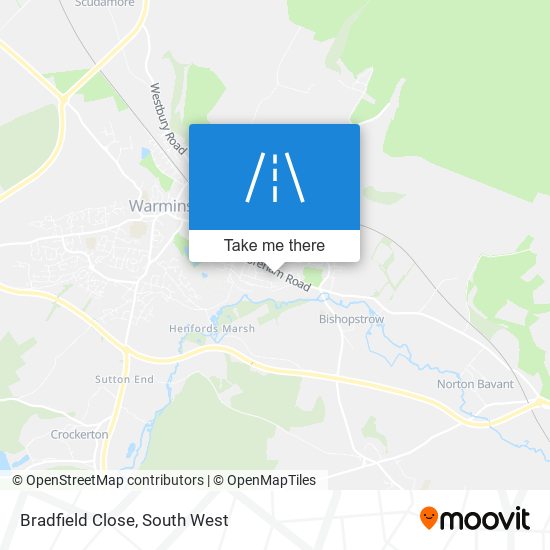 Bradfield Close map