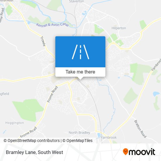 Bramley Lane map