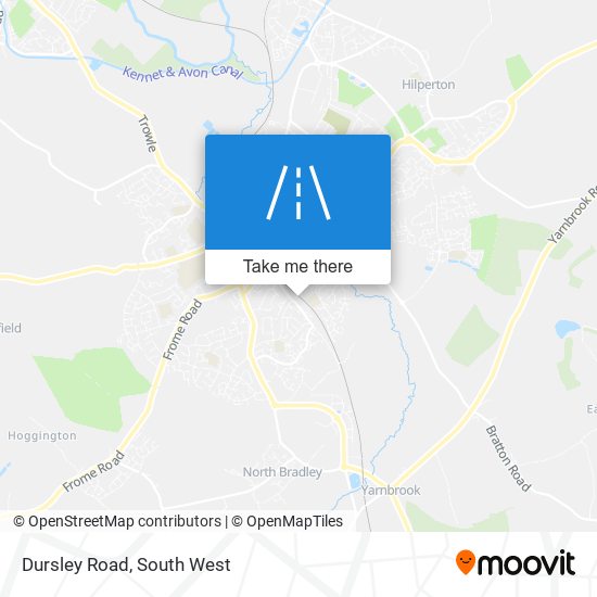 Dursley Road map