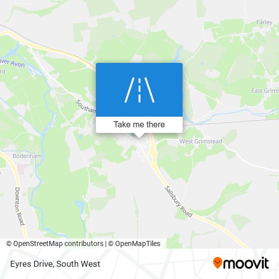 Eyres Drive map