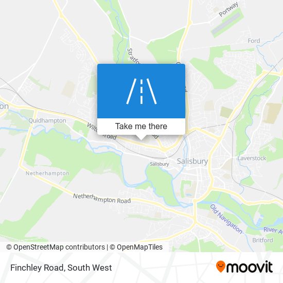 Finchley Road map