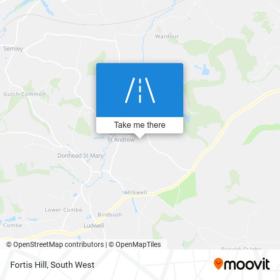 Fortis Hill map