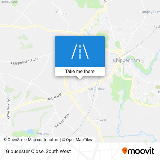 Gloucester Close map