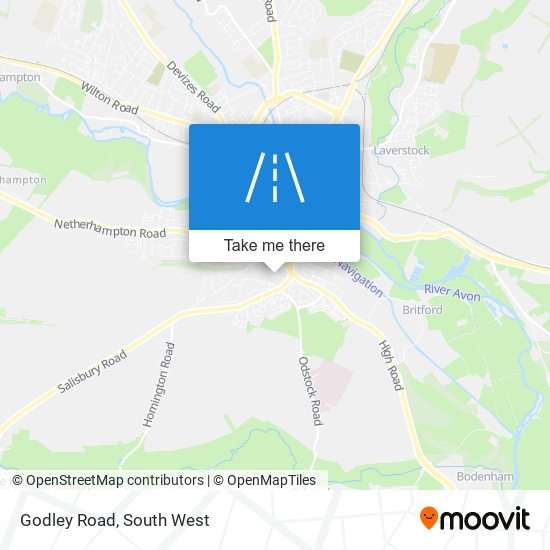 Godley Road map