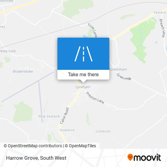 Harrow Grove map