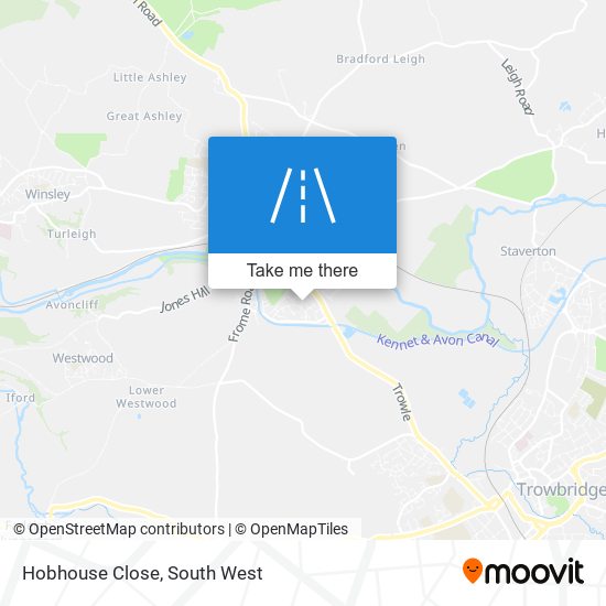 Hobhouse Close map