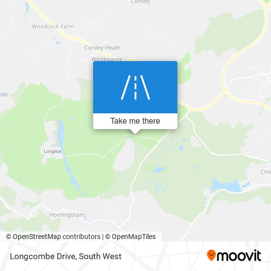 Longcombe Drive map