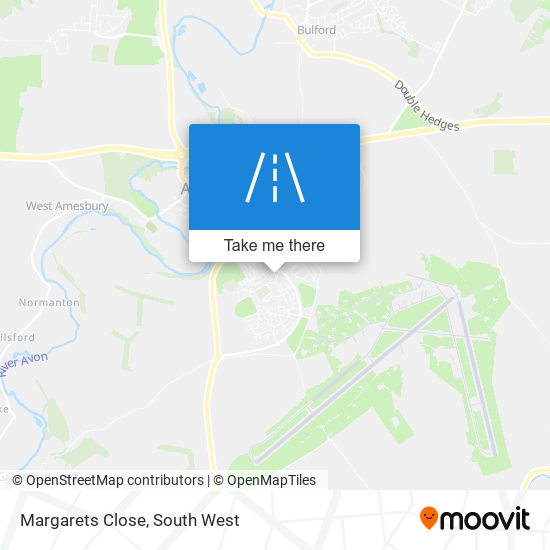 Margarets Close map