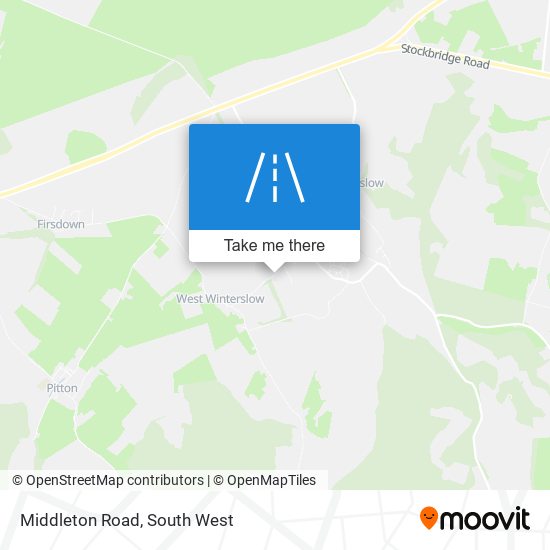 Middleton Road map