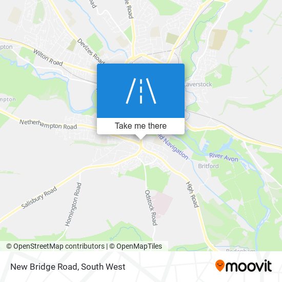 New Bridge Road map