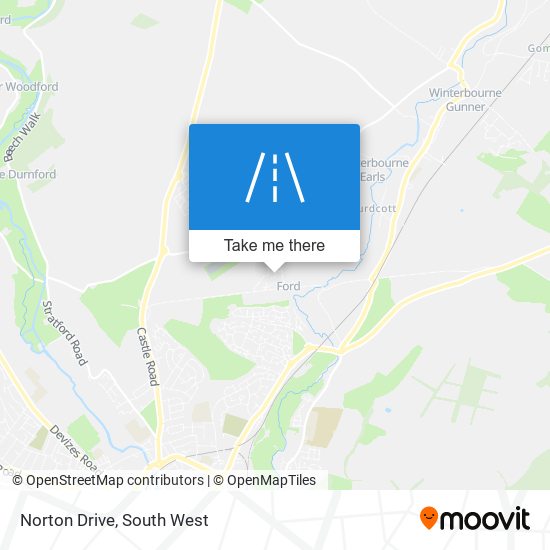 Norton Drive map