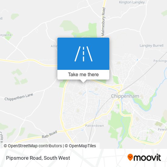 Pipsmore Road map