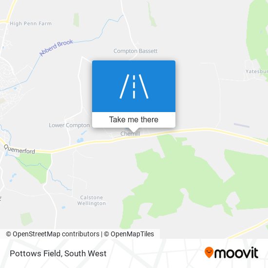 Pottows Field map