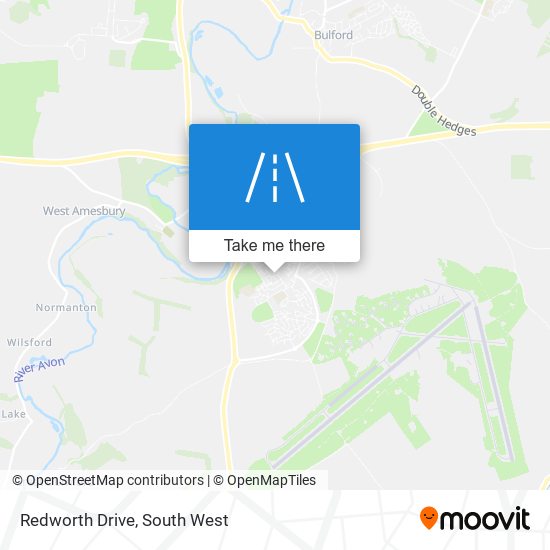 Redworth Drive map