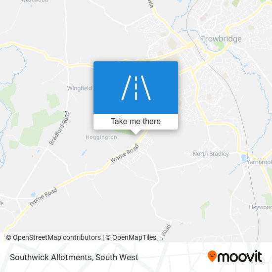 Southwick Allotments map