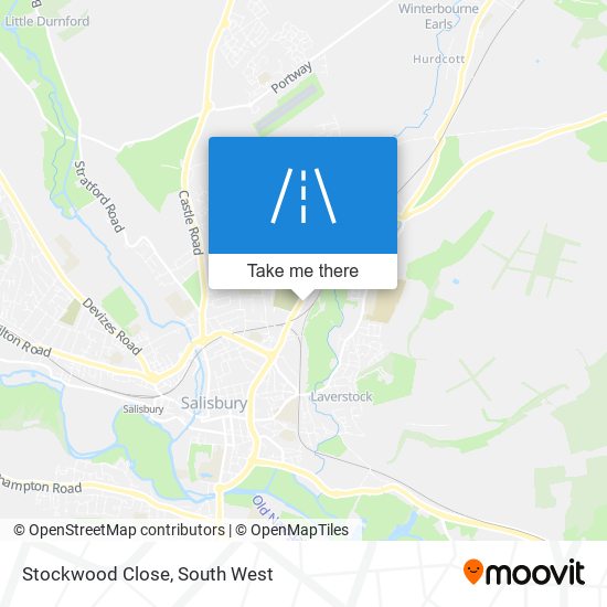 Stockwood Close map