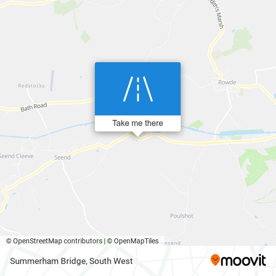 Summerham Bridge map