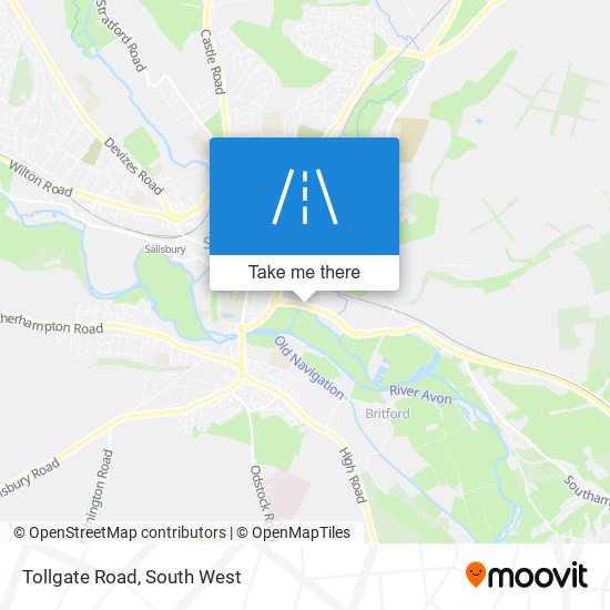 Tollgate Road map