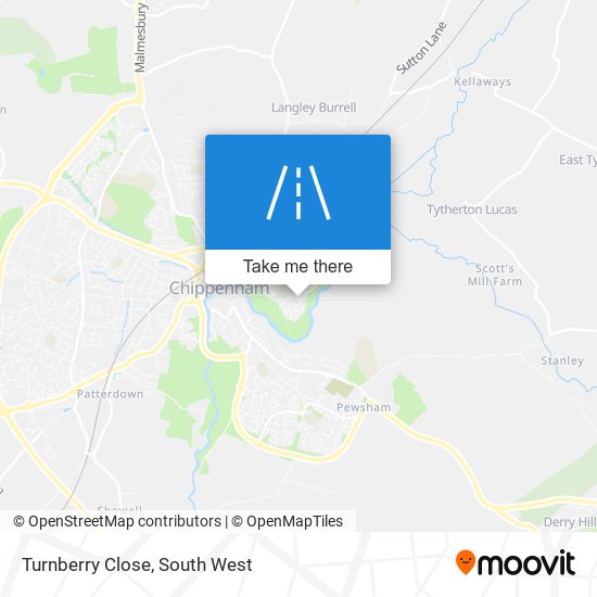 Turnberry Close map