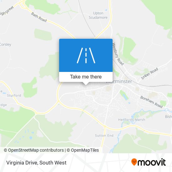 Virginia Drive map